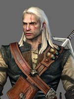 Geralt új, alacsony poligonszámú modellje